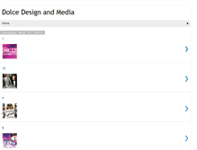 Tablet Screenshot of dolcedesignandmedia.blogspot.com