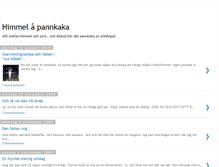 Tablet Screenshot of himmelpannkaka.blogspot.com