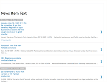 Tablet Screenshot of newsitemtext.blogspot.com