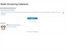 Tablet Screenshot of daftar-radio-streaming-indonesia.blogspot.com