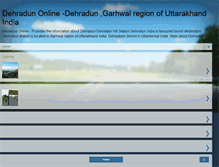 Tablet Screenshot of dehradun-online.blogspot.com
