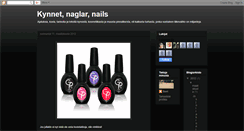 Desktop Screenshot of kynnet-naglar-nails.blogspot.com