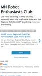 Mobile Screenshot of mnrobotics.blogspot.com