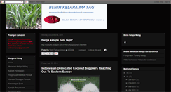 Desktop Screenshot of benihkelapamatag.blogspot.com