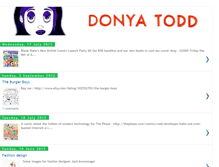 Tablet Screenshot of donyatodd.blogspot.com