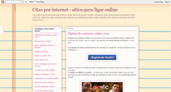 Desktop Screenshot of citasinternet.blogspot.com