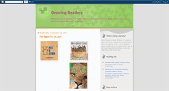 Desktop Screenshot of growingreaders2.blogspot.com