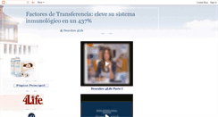 Desktop Screenshot of factorinmune.blogspot.com