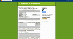 Desktop Screenshot of latecnologiaenlaeducacion-eve.blogspot.com