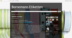 Desktop Screenshot of bornemann-etiketten.blogspot.com