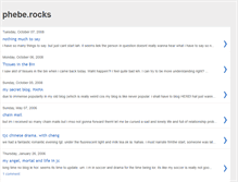 Tablet Screenshot of pheberocks.blogspot.com