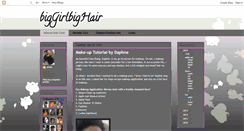 Desktop Screenshot of biggirlbighair.blogspot.com