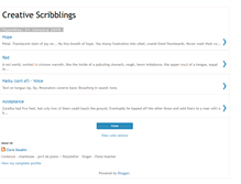 Tablet Screenshot of claregoubin-scribblings.blogspot.com