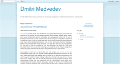 Desktop Screenshot of dmitri-medvedev.blogspot.com