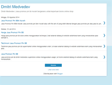 Tablet Screenshot of dmitri-medvedev.blogspot.com