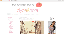 Desktop Screenshot of clydeandnora.blogspot.com