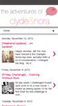 Mobile Screenshot of clydeandnora.blogspot.com