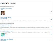Tablet Screenshot of livingwithpeace-christina.blogspot.com