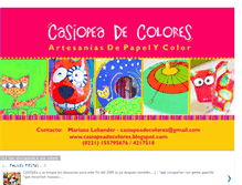 Tablet Screenshot of casiopeadecolores.blogspot.com