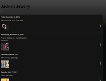 Tablet Screenshot of jackiesjewelry.blogspot.com