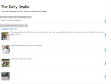 Tablet Screenshot of dailydealio.blogspot.com