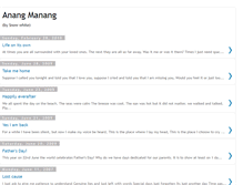 Tablet Screenshot of anangmanang.blogspot.com