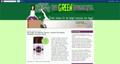 Desktop Screenshot of greenfrugalista.blogspot.com