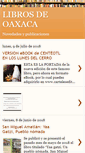 Mobile Screenshot of librosdeoaxaca.blogspot.com
