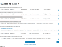 Tablet Screenshot of duvidasnoingles.blogspot.com