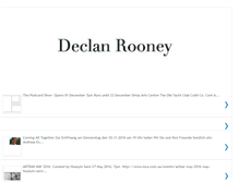 Tablet Screenshot of declanrooney.blogspot.com