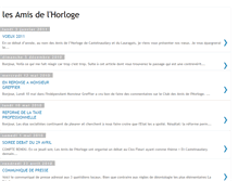 Tablet Screenshot of lesamisdelhorloge.blogspot.com