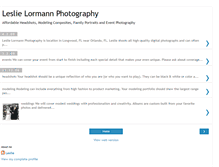 Tablet Screenshot of leslielormann.blogspot.com
