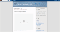 Desktop Screenshot of cjrlctech.blogspot.com