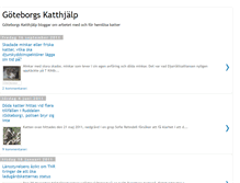 Tablet Screenshot of goteborgskatthjalp.blogspot.com