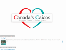 Tablet Screenshot of canadascaicos.blogspot.com