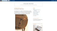 Desktop Screenshot of chairnotes.blogspot.com