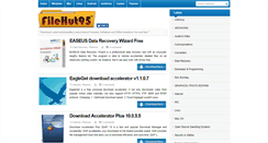 Desktop Screenshot of filehut95.blogspot.com