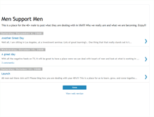 Tablet Screenshot of mensupportmen.blogspot.com