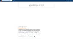 Desktop Screenshot of ct-anorexia.blogspot.com