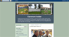 Desktop Screenshot of claremontca.blogspot.com
