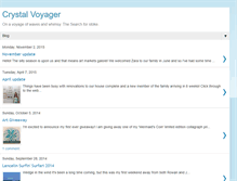 Tablet Screenshot of crystalvoyager.blogspot.com