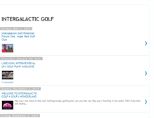 Tablet Screenshot of intergalacticgolf.blogspot.com