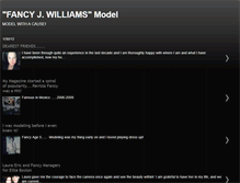 Tablet Screenshot of modelfancylondon.blogspot.com