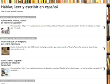 Tablet Screenshot of hablarleeryescribir.blogspot.com