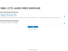 Tablet Screenshot of pabx-cctv-audio-video.blogspot.com