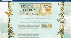 Desktop Screenshot of bigstonecountycancersupportgroup.blogspot.com