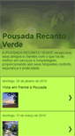 Mobile Screenshot of pousadarecantoverders.blogspot.com