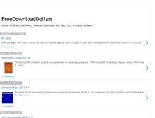 Tablet Screenshot of freedownloaddollars.blogspot.com