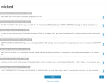 Tablet Screenshot of mywicked-thoughts.blogspot.com