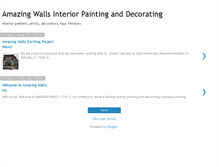 Tablet Screenshot of amazingwalls.blogspot.com